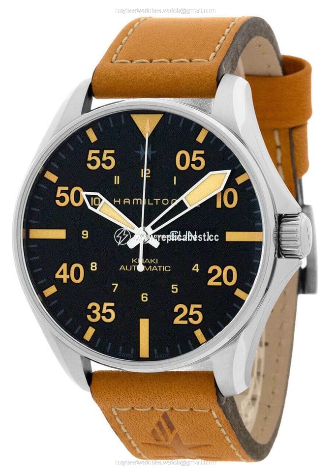 Hamilton Khaki Aviation Mens watch Unisex Automatic Steel H64725531