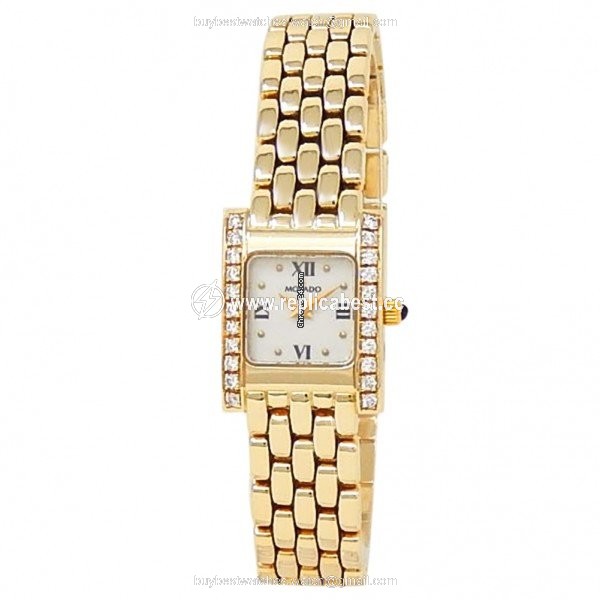 Movado Womens watch Quartz Yellow gold 75259433