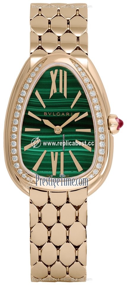 Bulgari Serpenti Womens watch Quartz Rose gold 103273