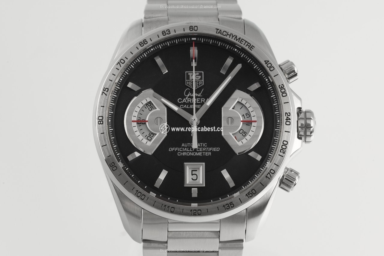 TAG Heuer Grand Carrera Mens watch Unisex Automatic Steel CAV511A