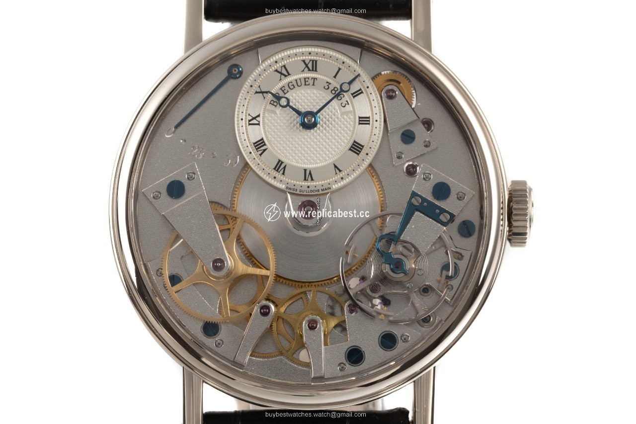 Breguet Tradition Mens watch Unisex Manual winding Yellow gold 7027