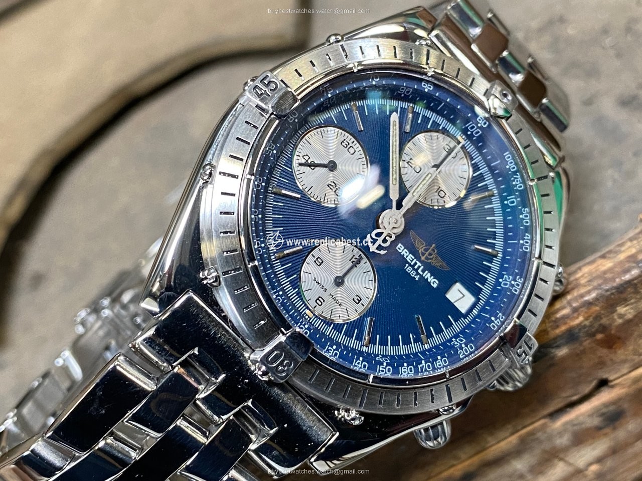 Breitling Chronomat Mens watch Unisex Automatic Steel A13047