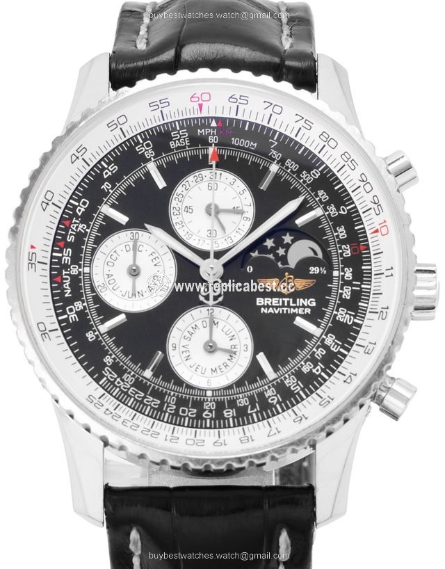 Breitling Montbrillant Olympus Mens watch Unisex Automatic White gold J19340