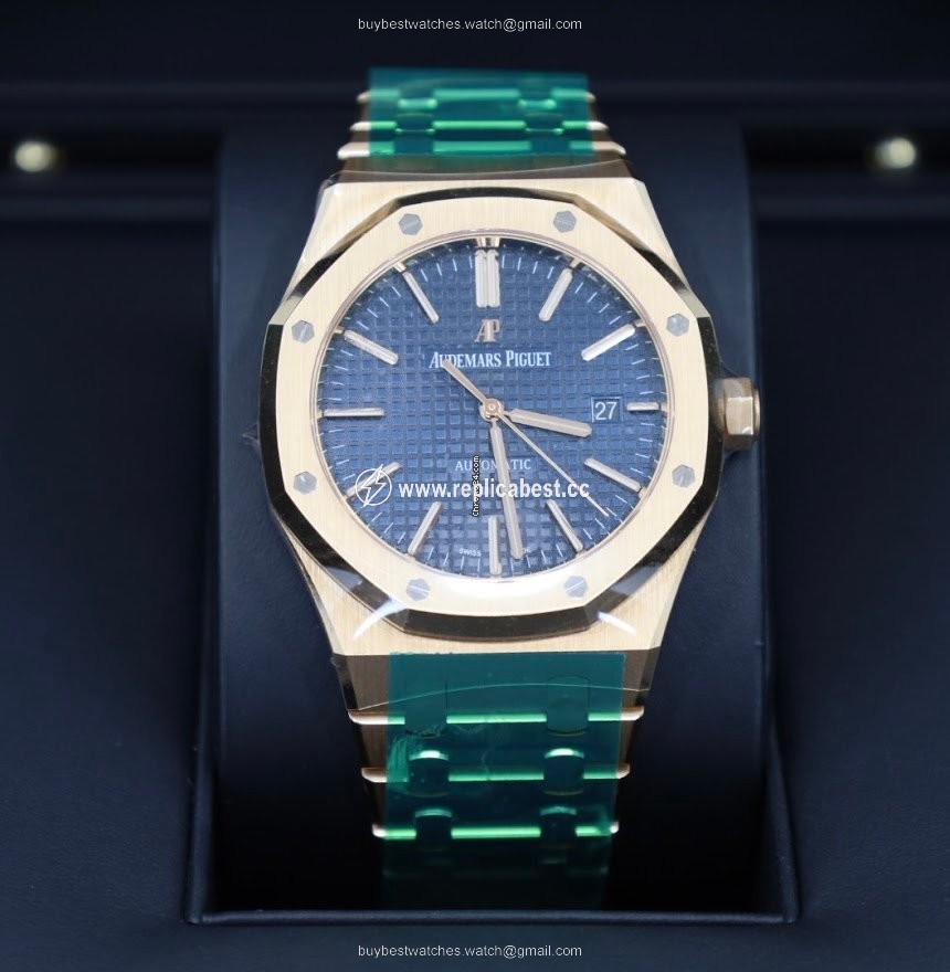 Audemars Piguet Royal Oak Selfwinding Mens watch Unisex Automatic Rose gold 15400OR.OO.1220OR.03