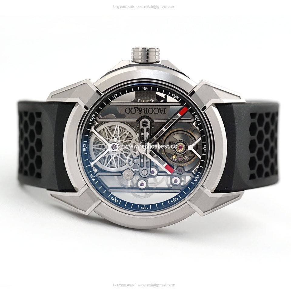 Jacob & Co. Mens watch Unisex Manual winding Titanium EX110.20.AA.AF.ABRUA