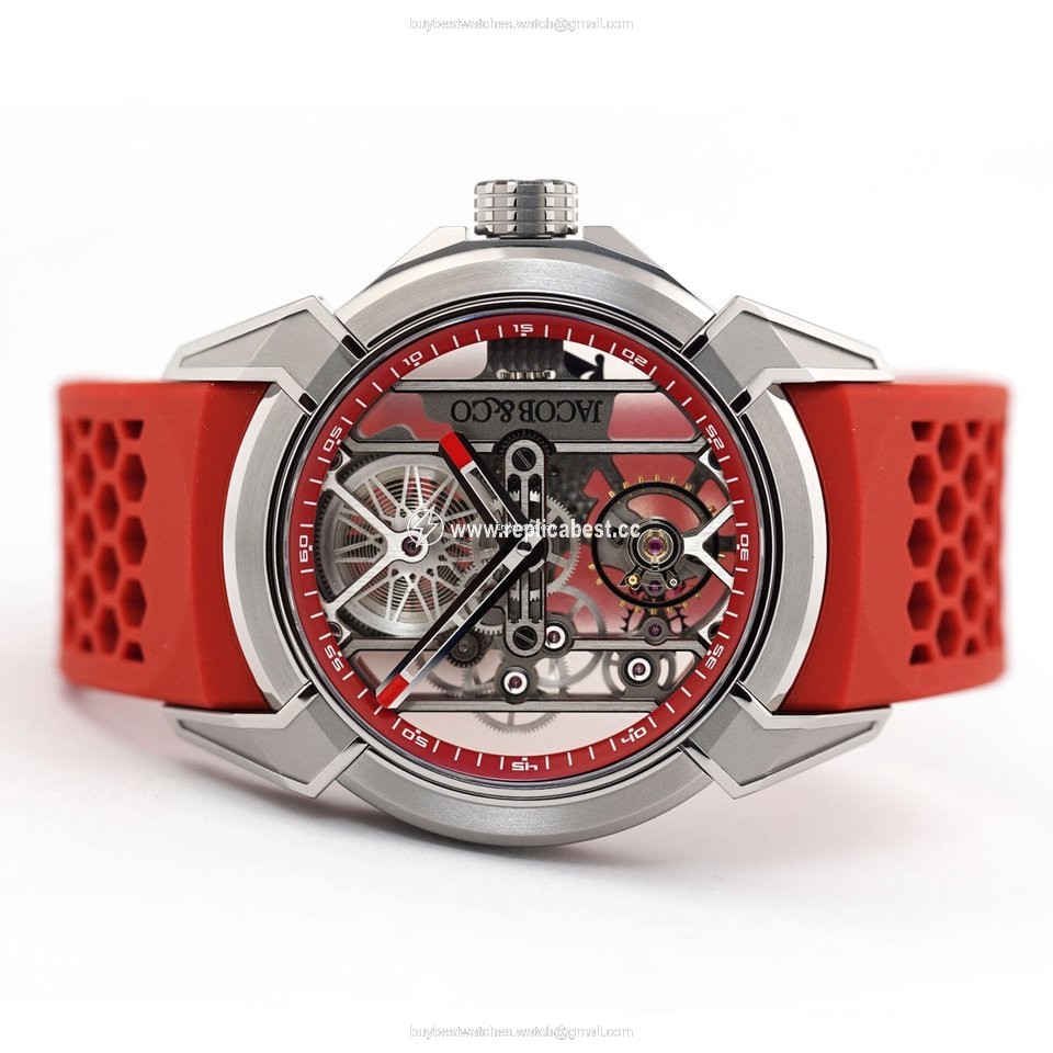 Jacob & Co. Mens watch Unisex Manual winding Titanium EX110.20.AA.AG.ABRUA
