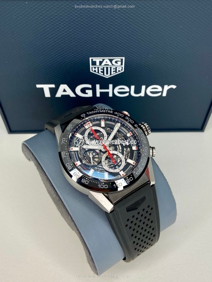 TAG Heuer Carrera Calibre HEUER 01 Mens watch Unisex Automatic Steel CAR201V.FT6087