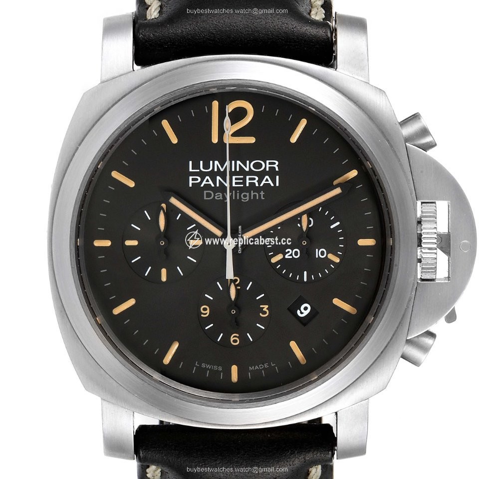 Panerai Luminor Chrono Mens watch Unisex Automatic Steel PAM00356