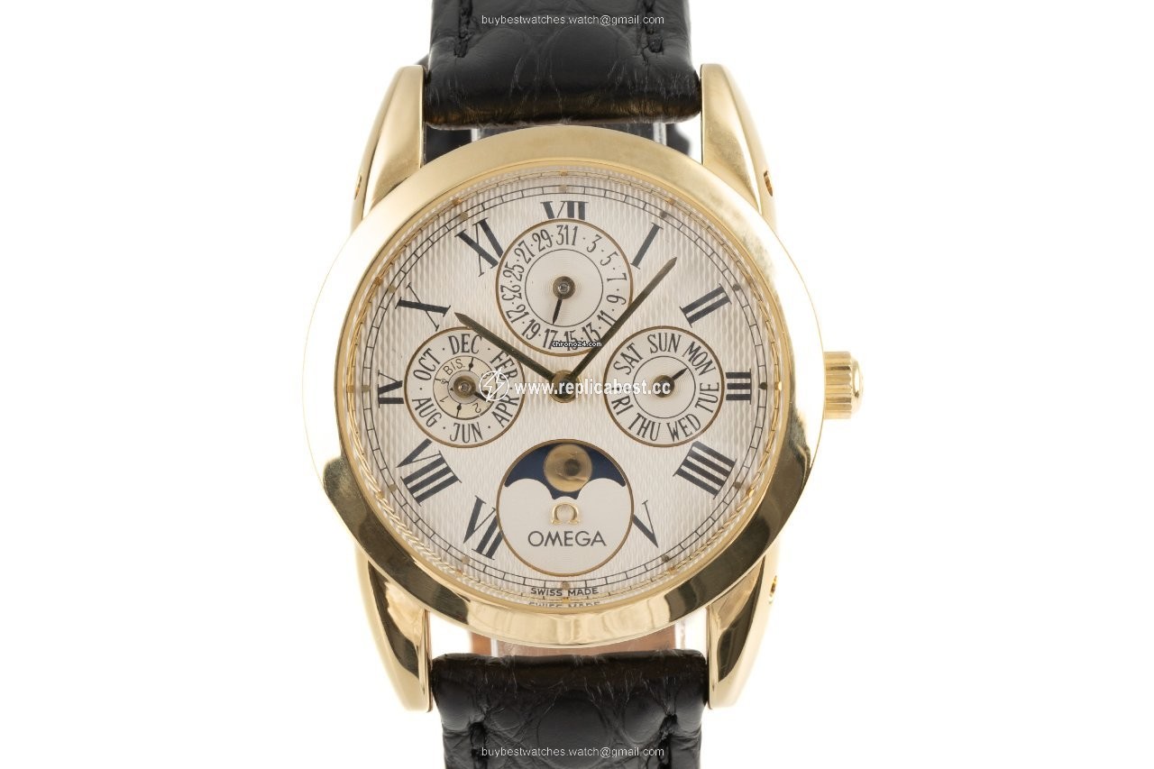 Omega Mens watch Unisex Automatic Yellow gold 175.0300