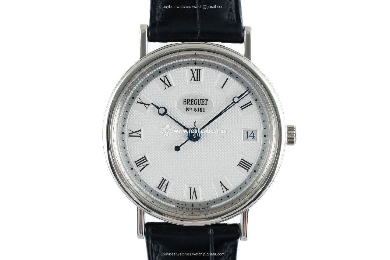 Breguet Classique Mens watch Unisex Automatic White gold 5910