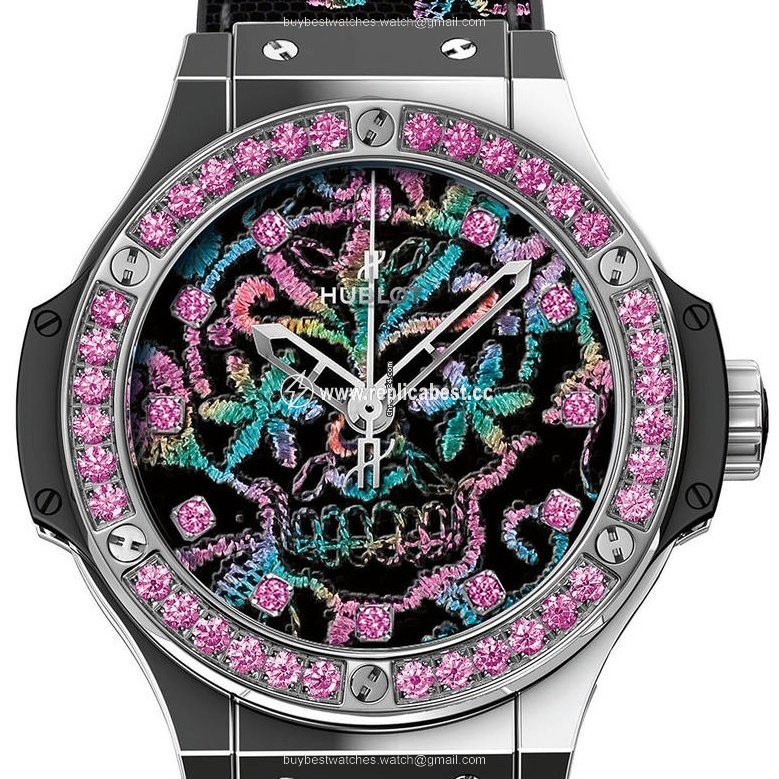 Hublot Big Bang Broderie Mens watch Unisex Automatic Steel 343.SS.6599.NR.1233