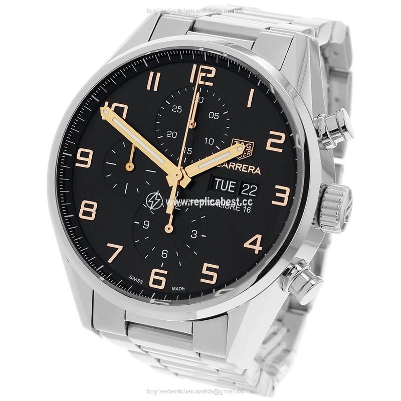 TAG Heuer Carrera Calibre 16 Mens watch Unisex Automatic Steel CV2A1AB.BA0738