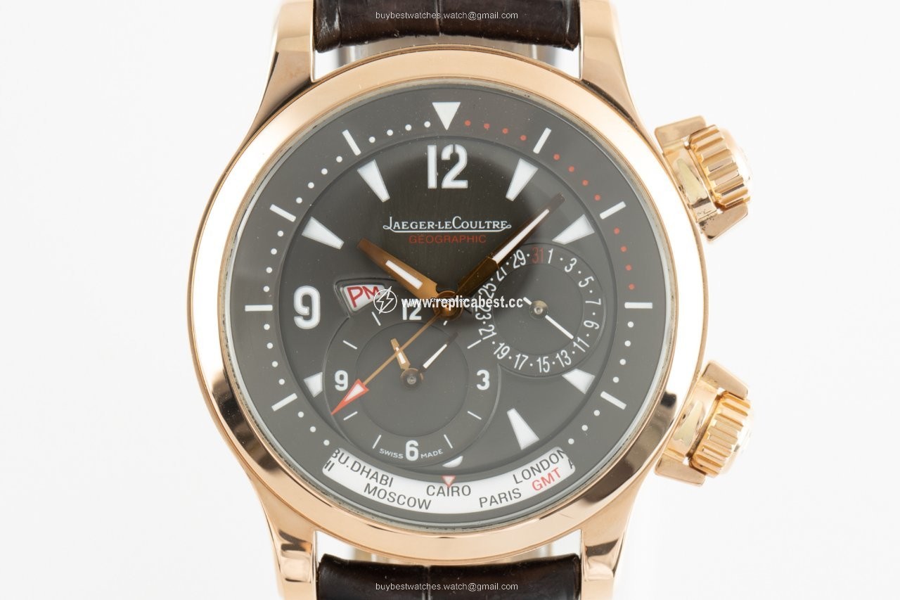 Jaeger-LeCoultre Master Compressor Geographic Mens watch Unisex Automatic Yellow gold 146.2.83