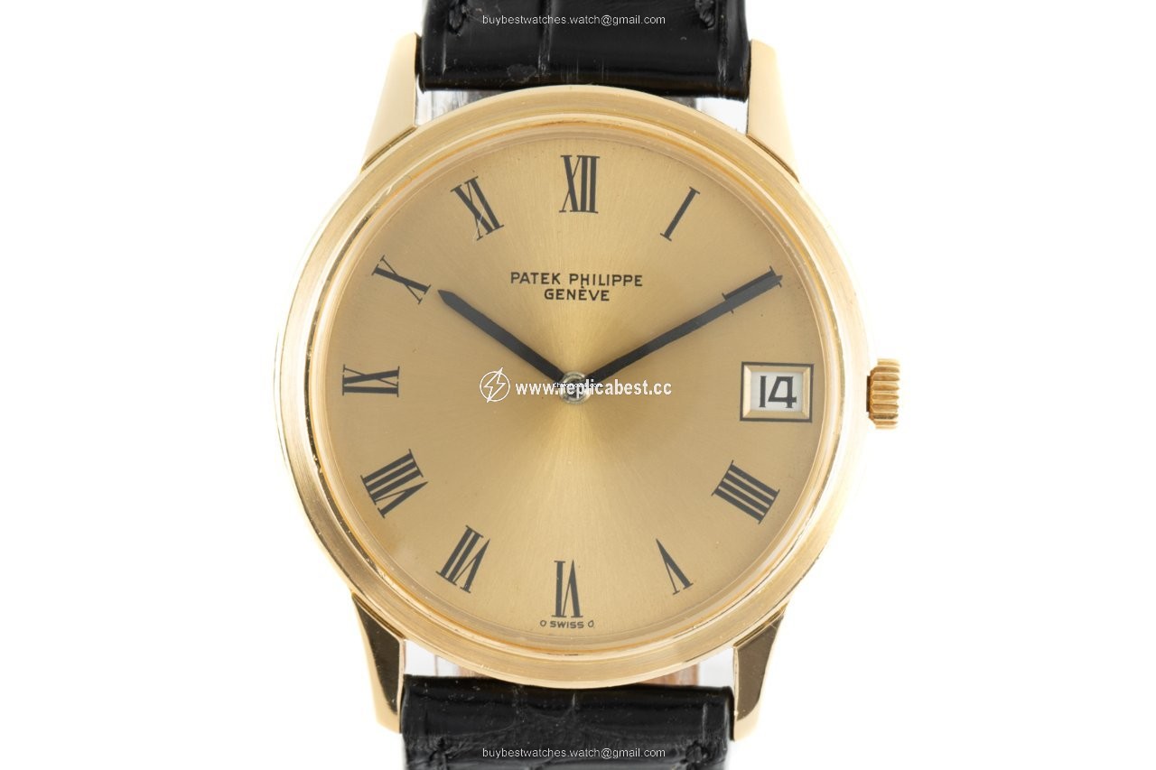 Patek Philippe Calatrava Mens watch Unisex Automatic Yellow gold 3593