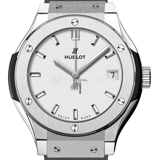 Hublot Classic Fusion 45, 42, 38, 33 mm Womens watch Automatic Titanium 582.NX.2610.RX
