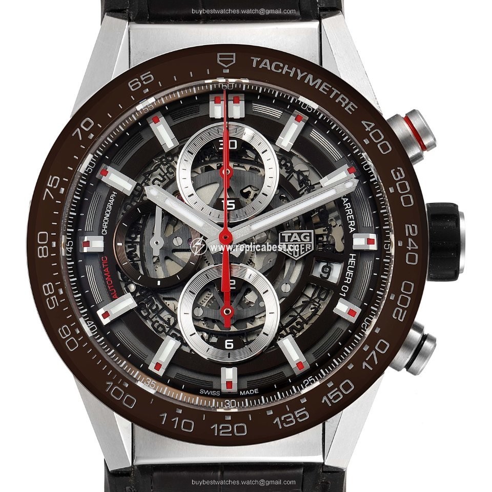 TAG Heuer Carrera Calibre HEUER 01 Mens watch Unisex Automatic Steel CAR201U.BA0766