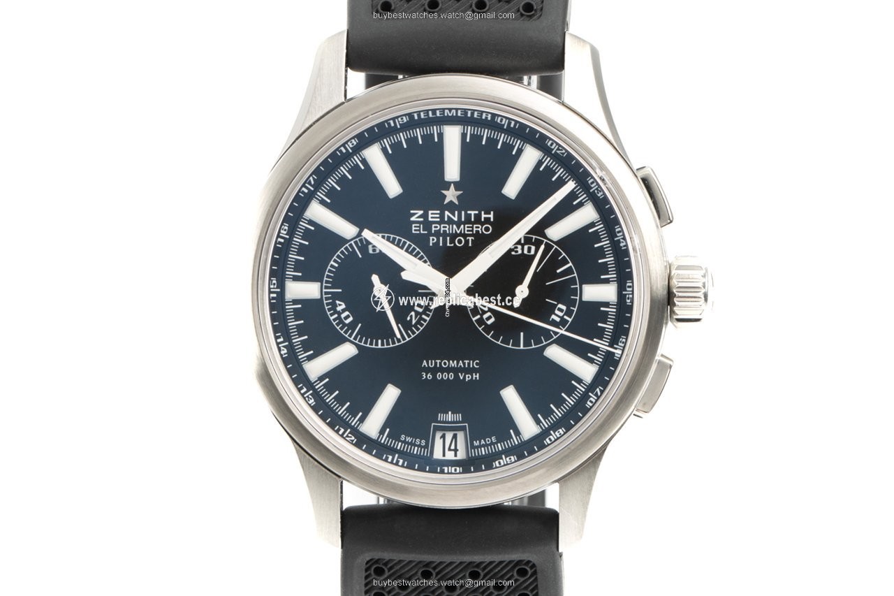 Zenith Captain Chronograph Mens watch Unisex Automatic Steel 03.2117.4002 23.C704