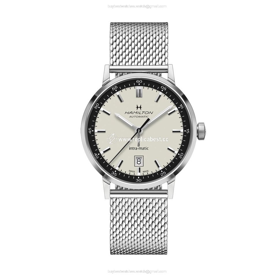 Hamilton Intra-Matic Mens watch Unisex Automatic Steel H38425120