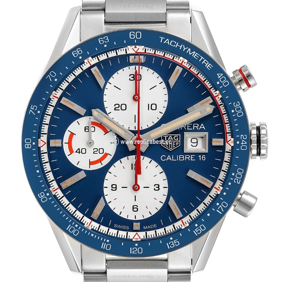 TAG Heuer Carrera Calibre 16 Mens watch Unisex Automatic Steel CV201AR.BA0715