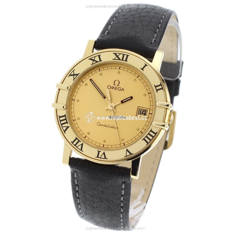 Omega Constellation Quartz Mens watch Unisex Yellow gold 1611.10.00