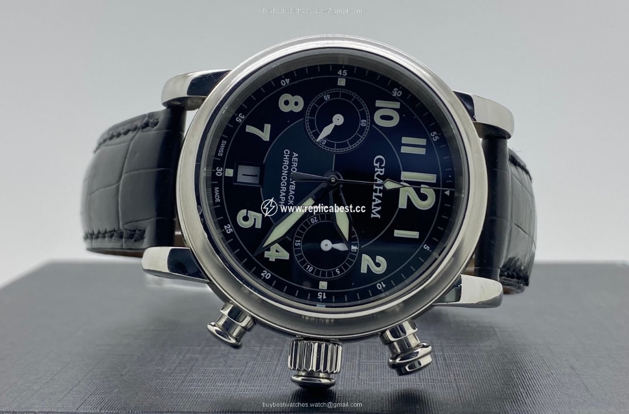 Graham Chronofighter Steel 2AFAS