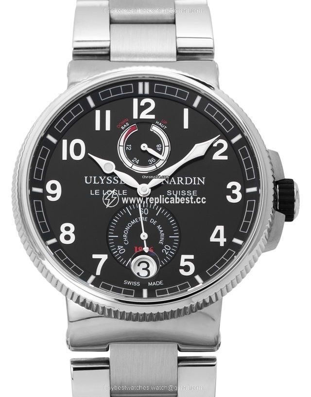Ulysse Nardin Marine Chronometer Manufacture Mens watch Unisex Automatic Steel 1183-126 62