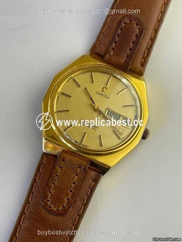 Omega Seamaster Mens watch Unisex Automatic Gold Steel 166.0260