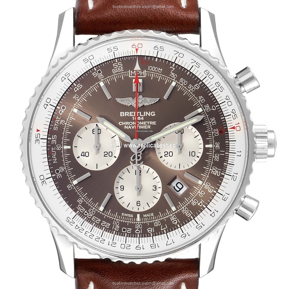 Breitling Navitimer Rattrapante Mens watch Unisex Automatic Steel AB031021 BF77 441X