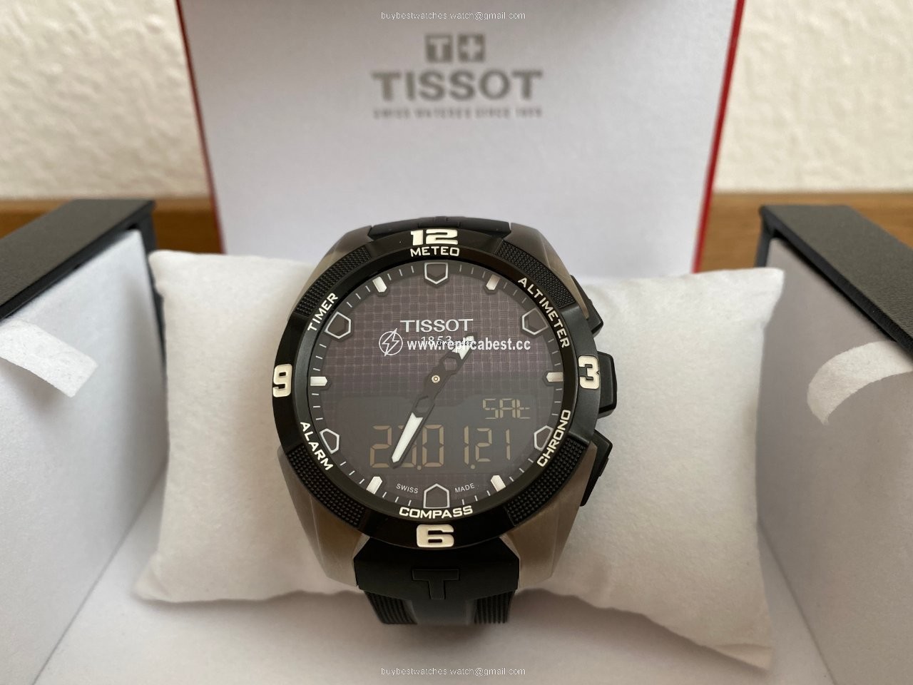 Tissot T-Touch Expert Solar Mens watch Unisex Quartz Titanium T091.420.47.051.00