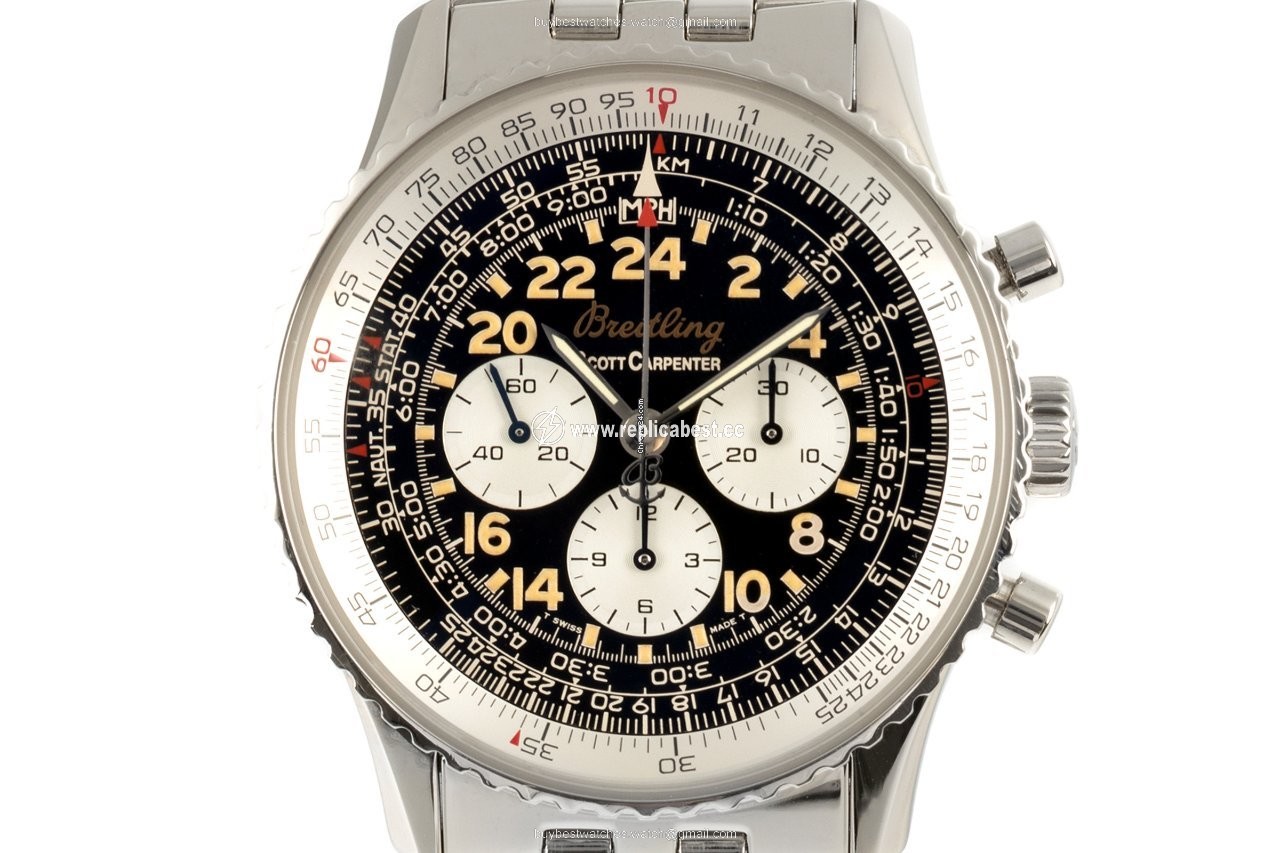 Breitling Navitimer Cosmonaute Mens watch Unisex Manual winding Steel A12022