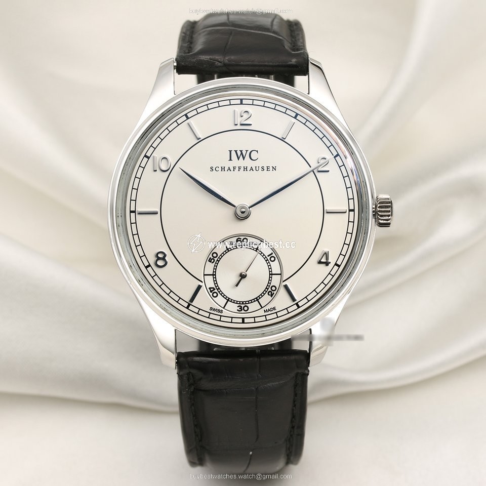 IWC Portuguese Hand-Wound Mens watch Unisex Manual winding Platinum IW544505