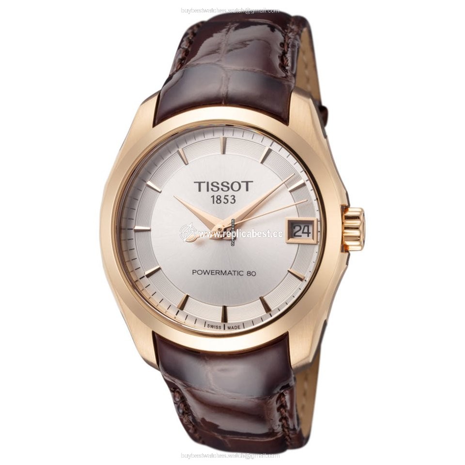 Tissot Couturier Womens watch Automatic Steel T0352073603100