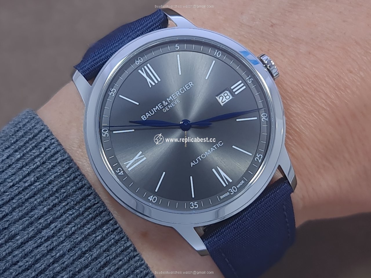 Baume & Mercier Classima Mens watch Unisex Quartz Steel M0A10608