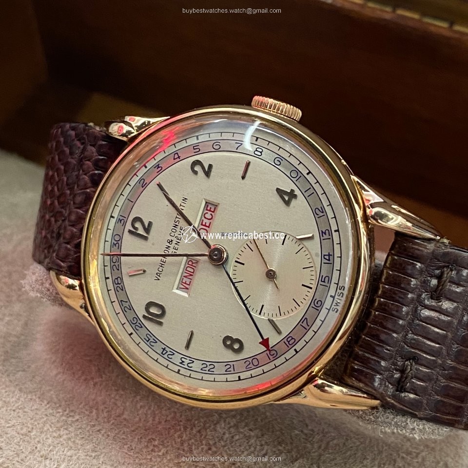 Vacheron Constantin Mens watch Unisex Manual winding Rose gold 4240