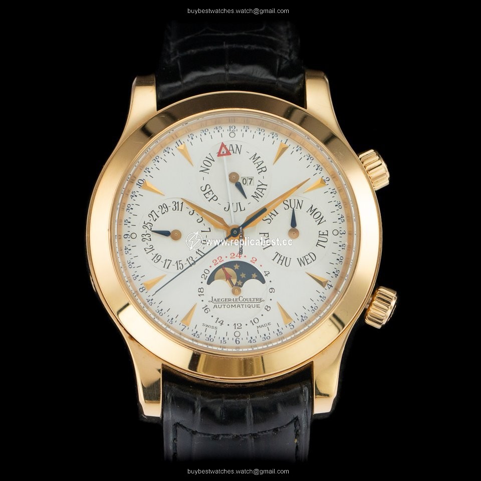 Jaeger-LeCoultre Master Memovox Mens watch Unisex Automatic Rose gold 146.2.95 1