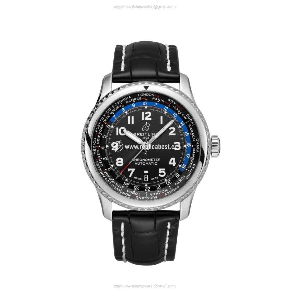 Breitling Aviator 8 Mens watch Unisex Automatic Steel AB3521U41B1P1