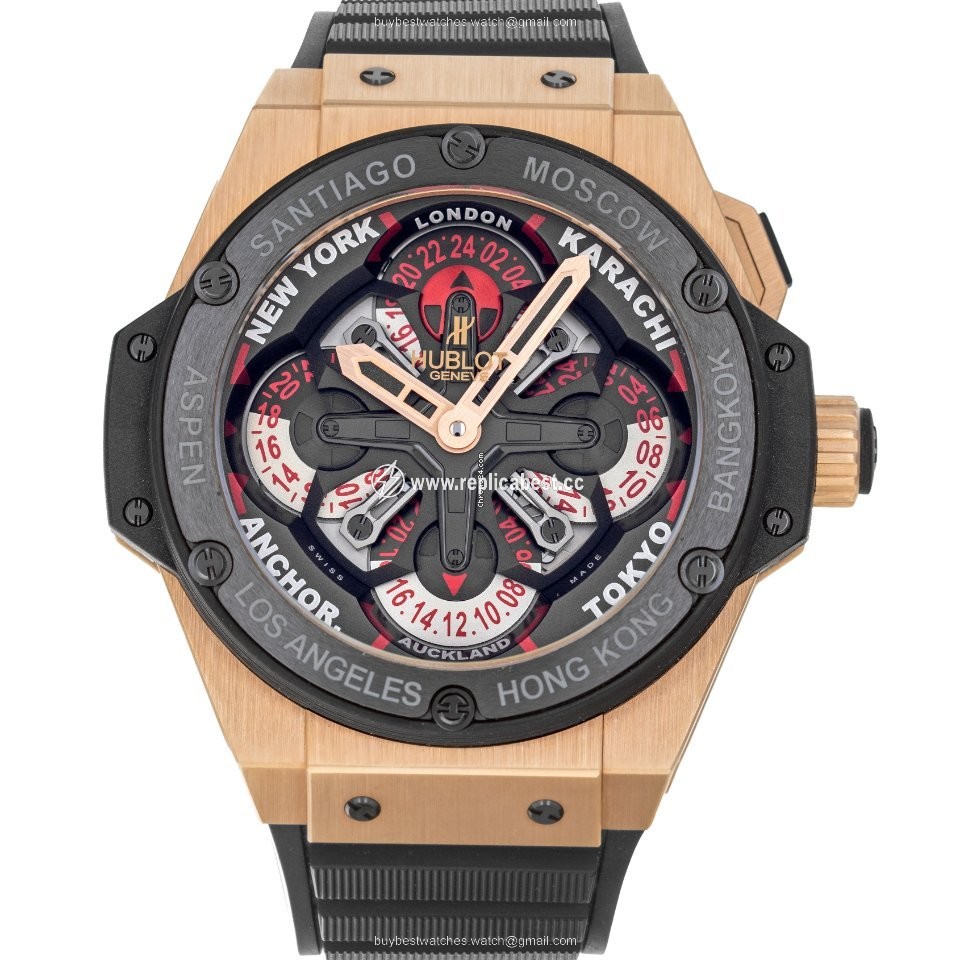 Hublot King Power Mens watch Unisex Automatic Rose gold 771.OM.1170.RX