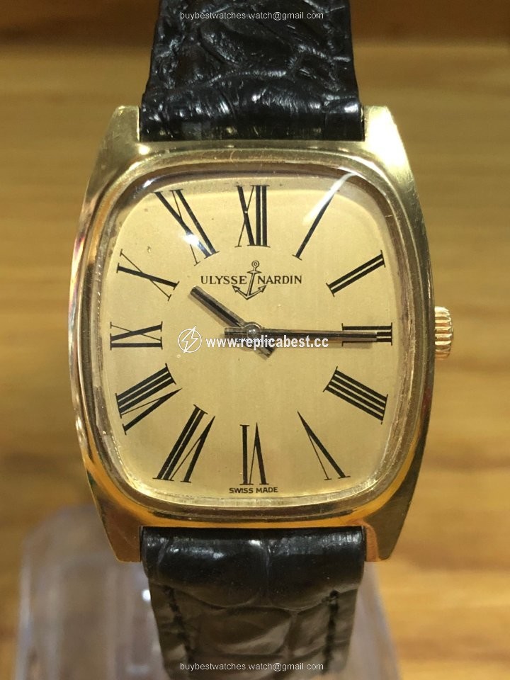 Ulysse Nardin Mens watch Unisex Manual winding Yellow gold P 8140