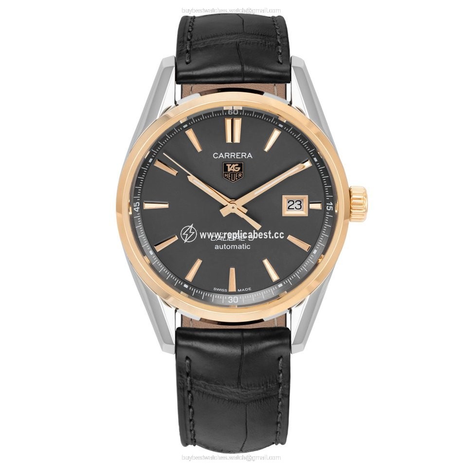 TAG Heuer Carrera Calibre 5 Mens watch Unisex Automatic Gold Steel WAR215C.FC6336