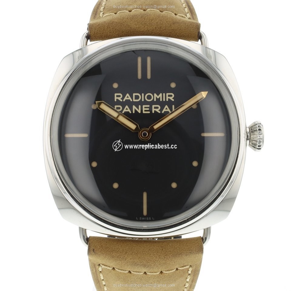 Panerai Radiomir 3 Days 47mm Mens watch Unisex Manual winding Steel PAM00425 PAM425