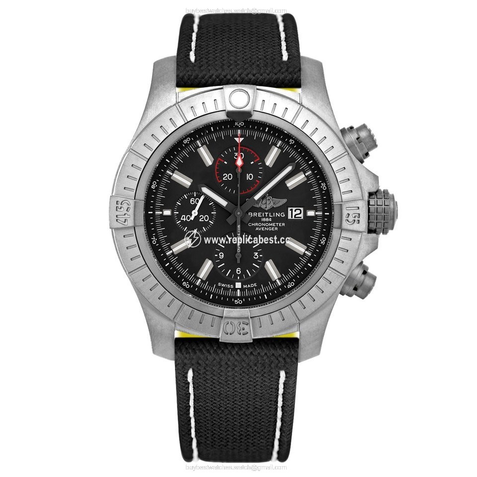 Breitling Super Avenger Mens watch Unisex Automatic Steel A13375101B1X2