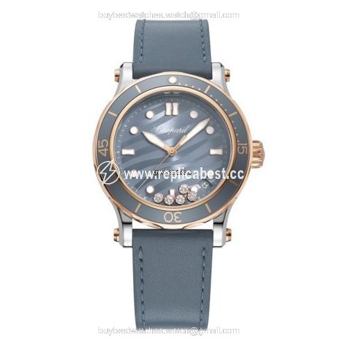 Chopard Happy Sport Womens watch Automatic Gold Steel 278587-6001
