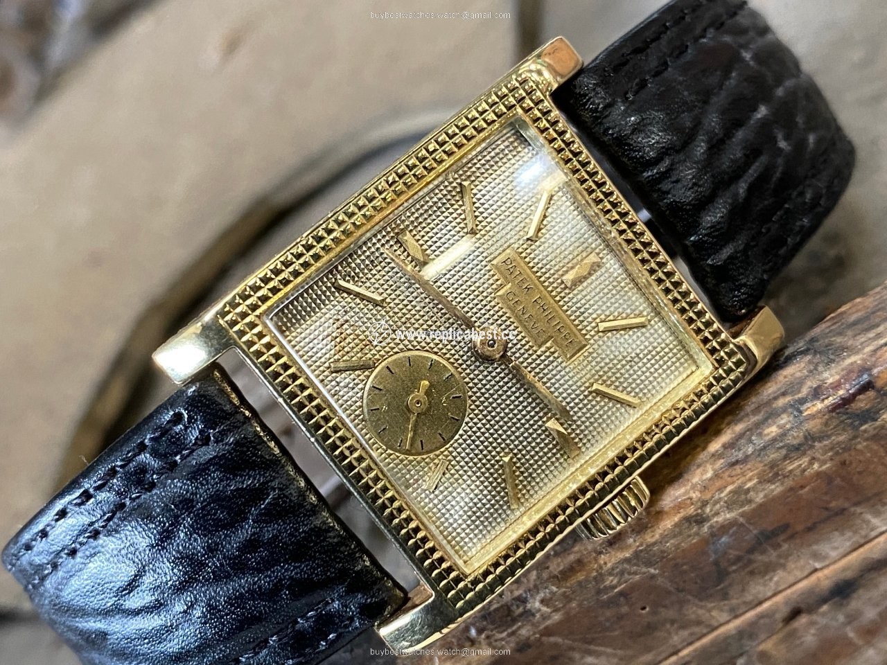 Patek Philippe Vintage Mens watch Unisex Manual winding Yellow gold 2496