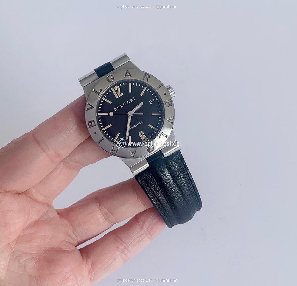 Bulgari Diagono Mens watch Unisex Automatic Steel LC 35 S