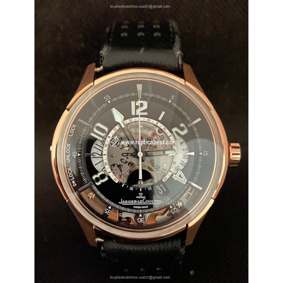 Jaeger-LeCoultre AMVOX Mens watch Unisex Automatic Rose gold 197.2.25