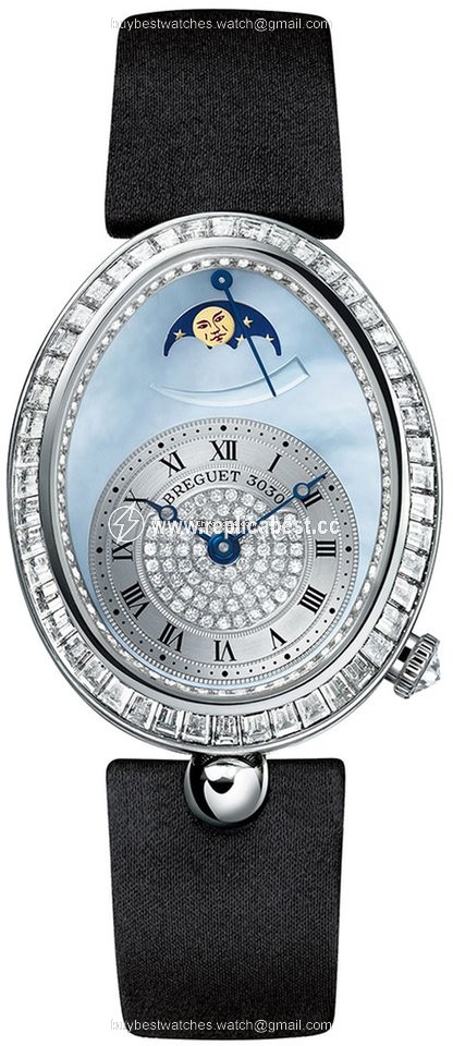 Breguet Reine de Naples Womens watch Automatic White gold 8909bb vd 864 d00d3L