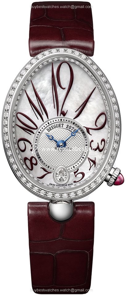 Breguet Reine de Naples Womens watch Automatic White gold 8918bb 5p 964 d00d3L