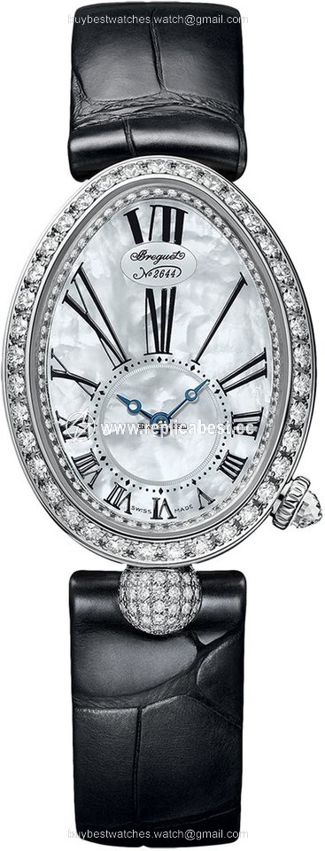Breguet Reine de Naples Womens watch Automatic White gold 8928bb 51 944 dd0d3L