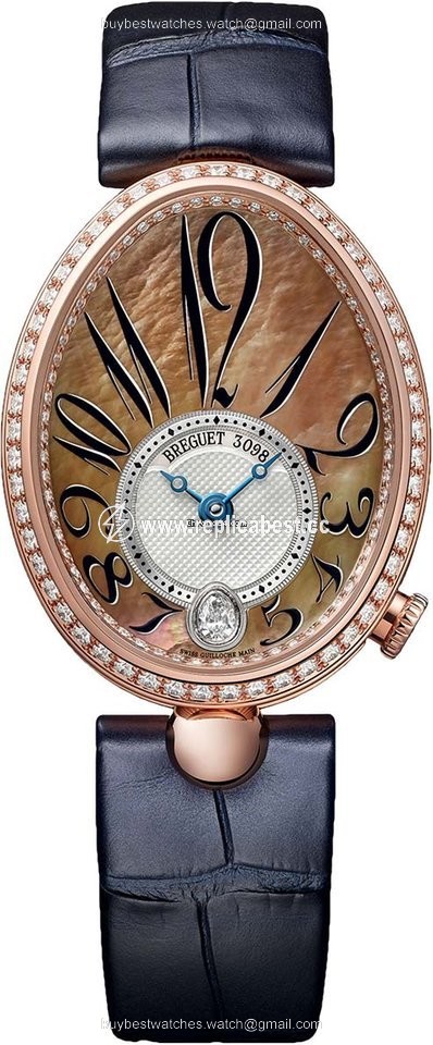 Breguet Reine de Naples Womens watch Automatic Rose gold 8918br 5t 964 d00d3L