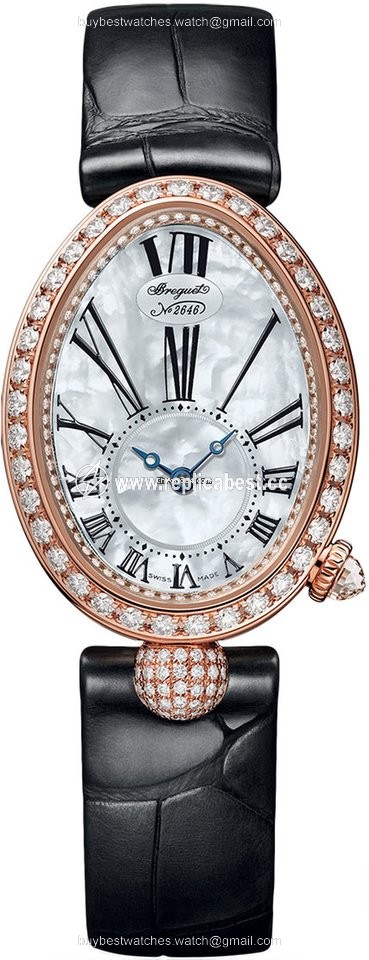 Breguet Reine de Naples Womens watch Automatic Rose gold 8928br 51 944 dd0d3L